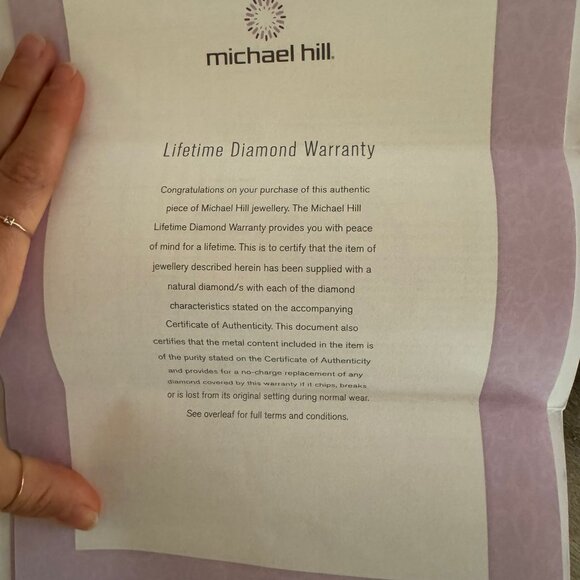 1.27ct Natural Diamond Ring Halo Lifetime Warranty 14k Gold Engagement R… - Picture 6 of 10